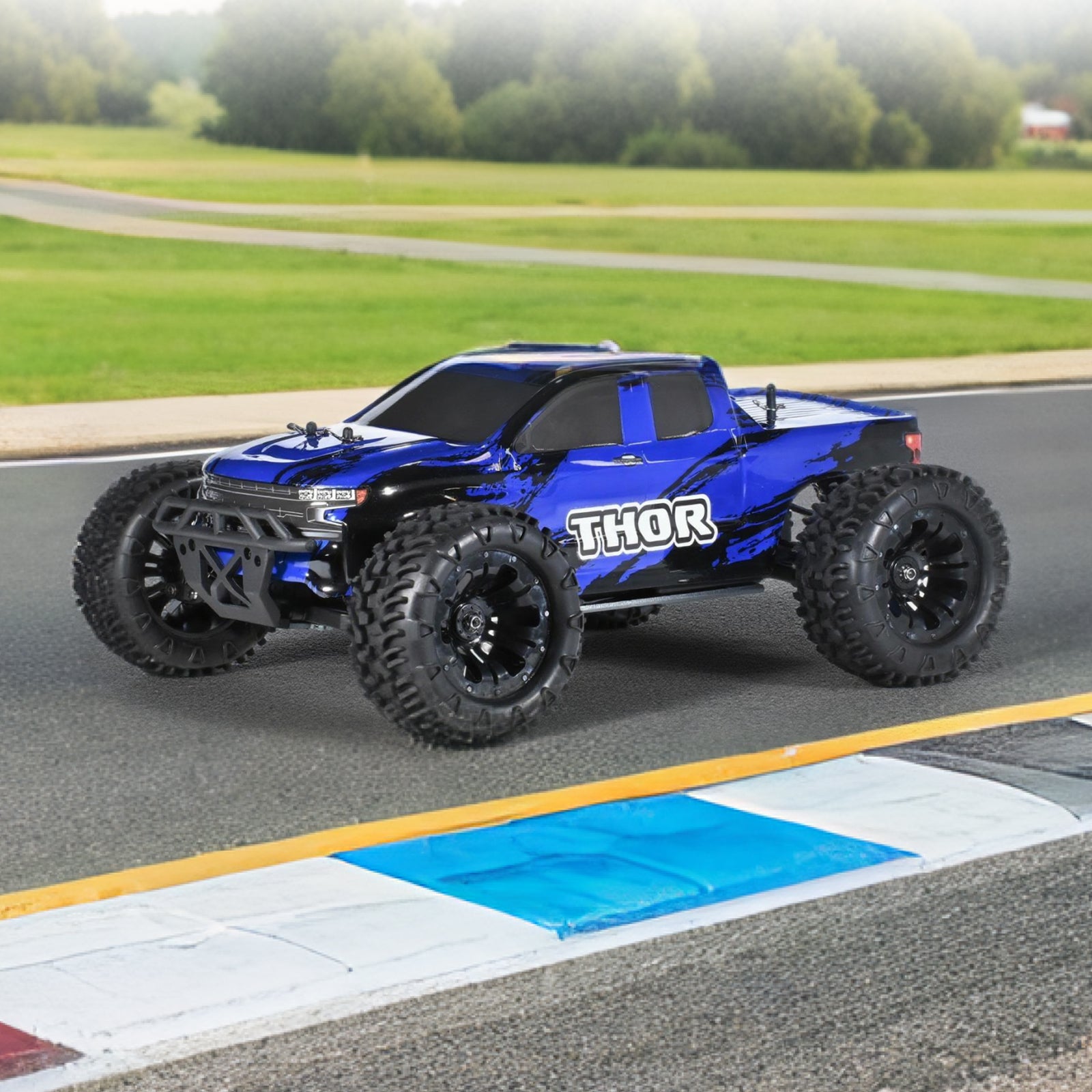 THOR Nitro VRX RACING 1:10 Scale 4WD Nitro Powered RC Truggy #RH1001