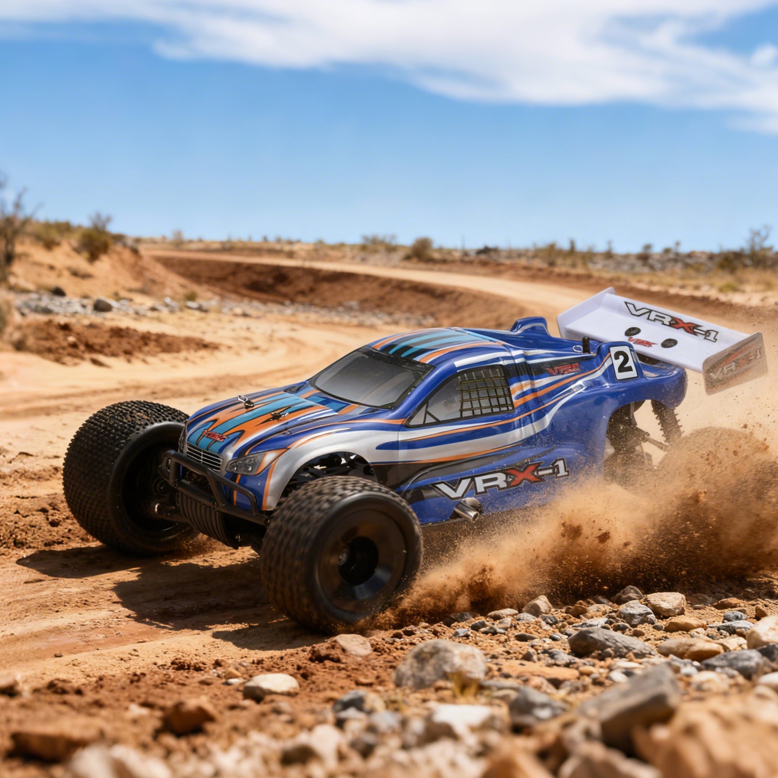 VRX-1 1:8 Scale 4WD off road Nitro Powered RC Truggy #RH801