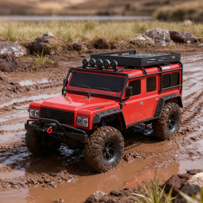 BF-4J Two Speed ​​1/10 Scale 4WD Off-road Electric RC Crawler 2.4G 5CH 3-in-1 Trail RC RTR #RH1055