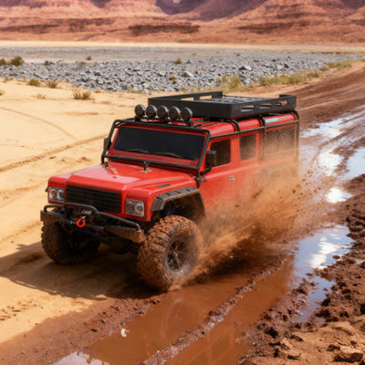 BF-4J Two Speed ​​1/10 Scale 4WD Off-road Electric RC Crawler 2.4G 5CH 3-in-1 Trail RC RTR #RH1055