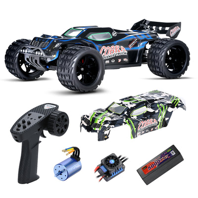 [Shipped from US ]COBRA 1/8 Scale 4WD Off-road Electric RC Truggy 2.4G Brushless High Speed RTR #RH818