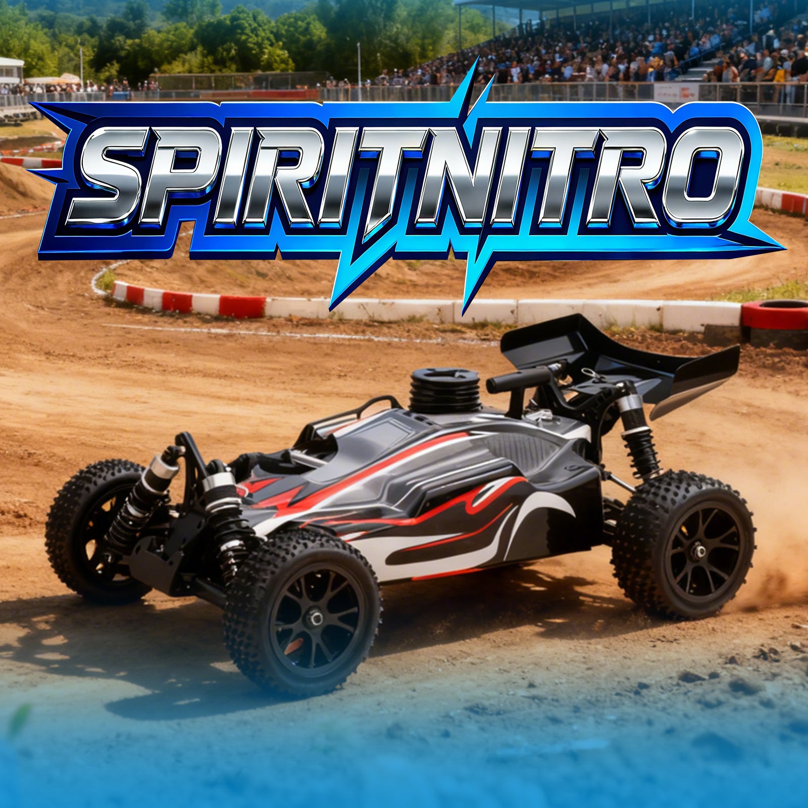 SPIRIT Nitro VRX RACING 1:10 Scale 4WD Nitro Powered RC Car #RH1006