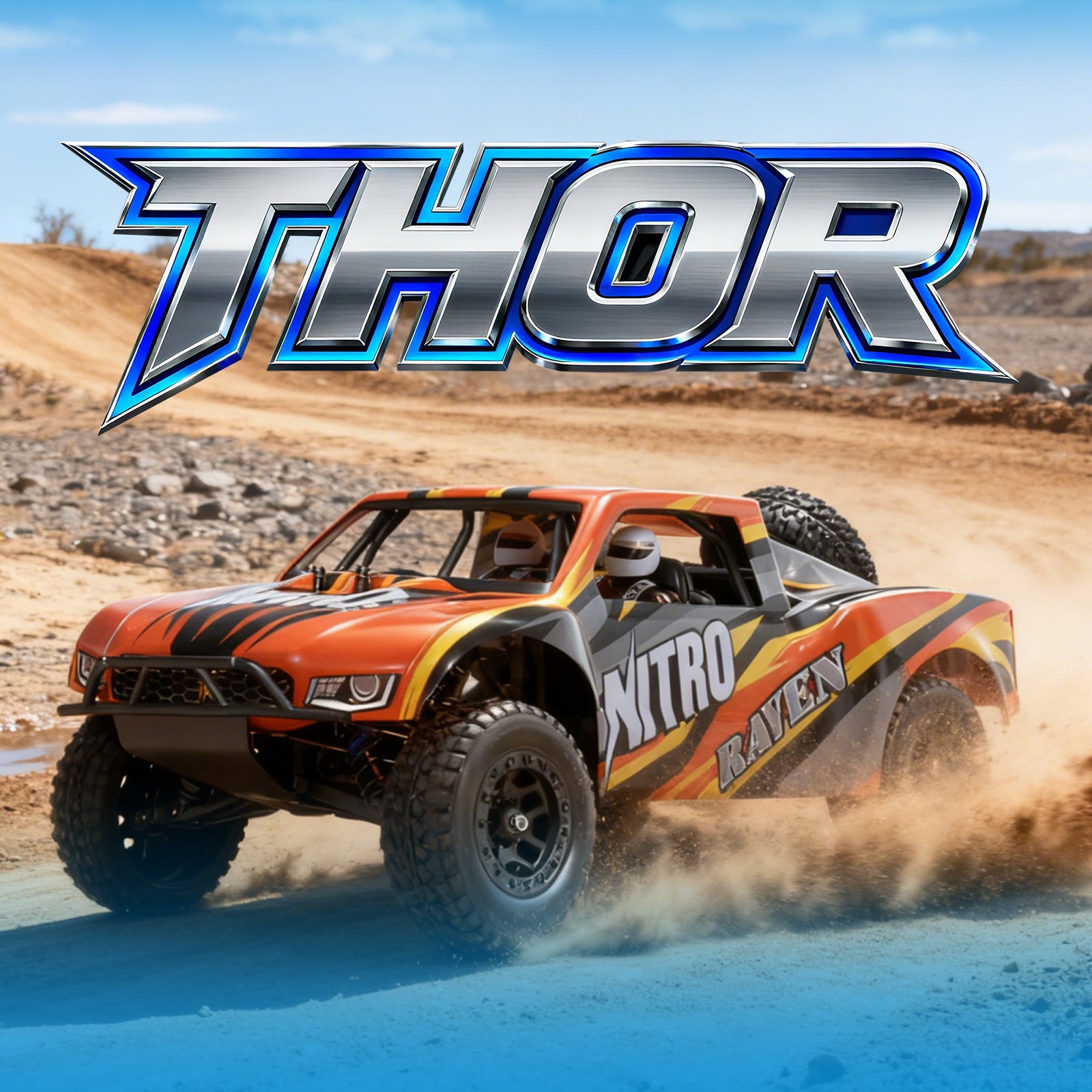 Nitro VRX RACING 1:10 Scale 4WD Off road Nitro Powered Short Course Truck RC Car #RH1008