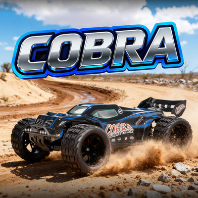 [Shipped from US ]COBRA 1/8 Scale 4WD Off-road Electric RC Truggy 2.4G Brushless High Speed RTR #RH818