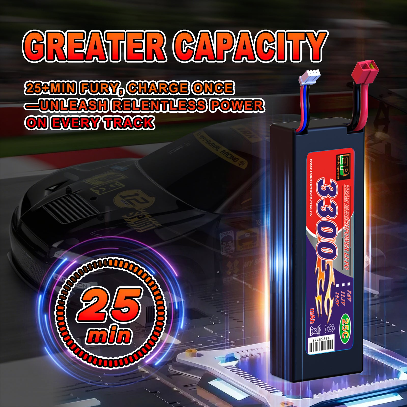 [Shipped from US]WYVERN 1/10 Scale 4WD On-road Electric RC Touring 2.4G Brushless High Speed RTR #RH1026