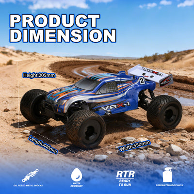 VRX-1 1:8 Scale 4WD off road Nitro Powered RC Truggy #RH801