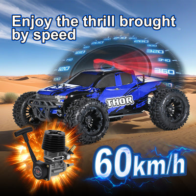 THOR Nitro VRX RACING 1:10 Scale 4WD Nitro Powered RC Truggy #RH1001