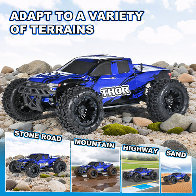 THOR Nitro VRX RACING 1:10 Scale 4WD Nitro Powered RC Truggy #RH1001