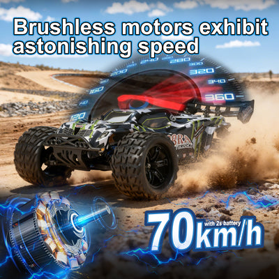 COBRA 1/8 Scale 4WD Off-road Electric RC Truggy 2.4G Brushless High Speed RTR #RH818