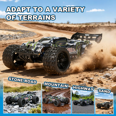COBRA 1/8 Scale 4WD Off-road Electric RC Truggy 2.4G Brushless High Speed RTR #RH818