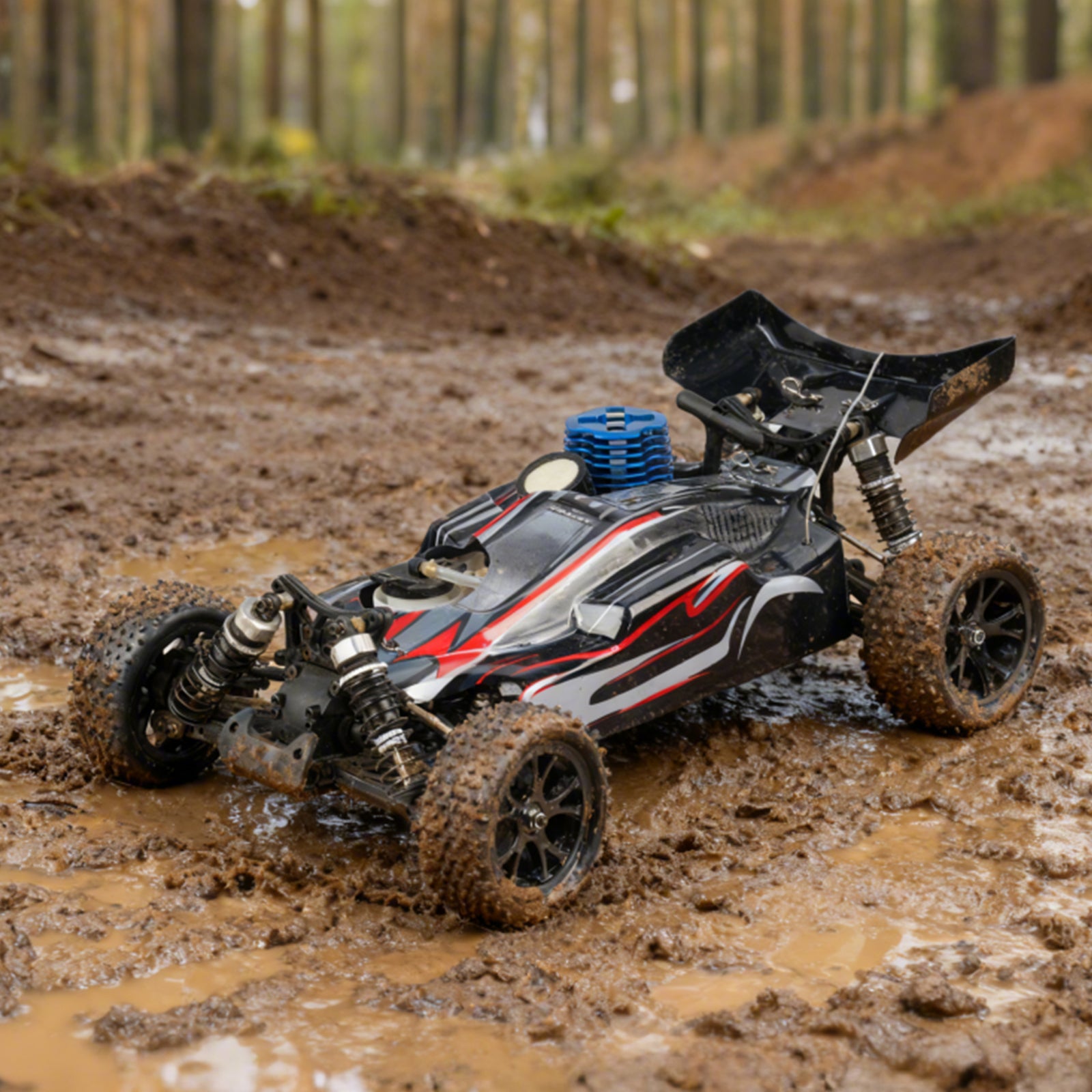 SPIRIT Nitro VRX RACING 1:10 Scale 4WD Nitro Powered RC Car #RH1006