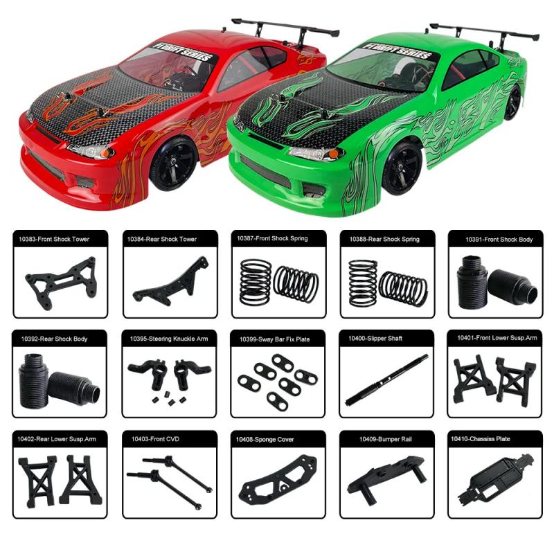 Replacement parts for vrx racing 1/10 scale touring rc car RH1025
