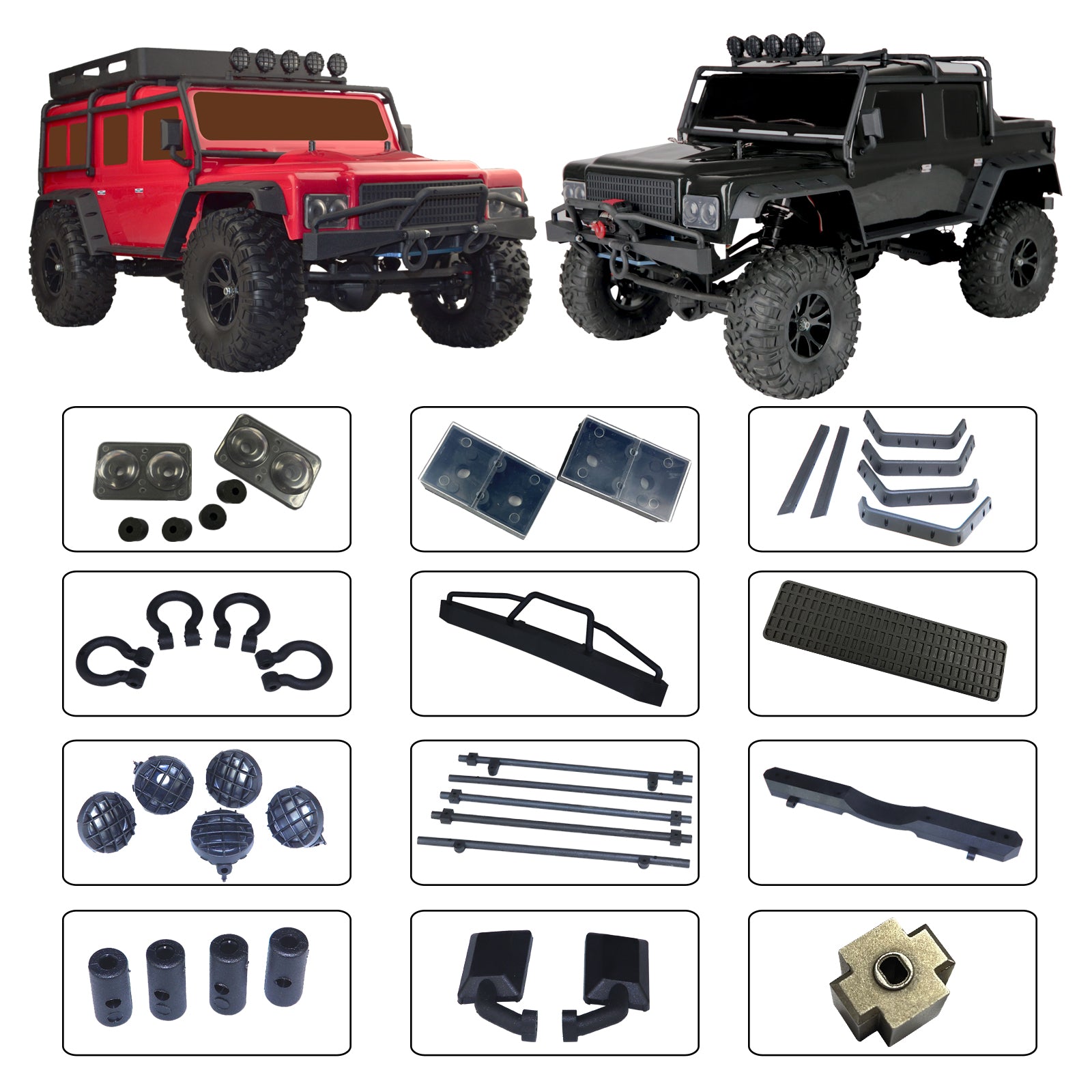RC Parts for VRX Racing 1/10 rc rock crawler rc auto parts for XL CRAWLER